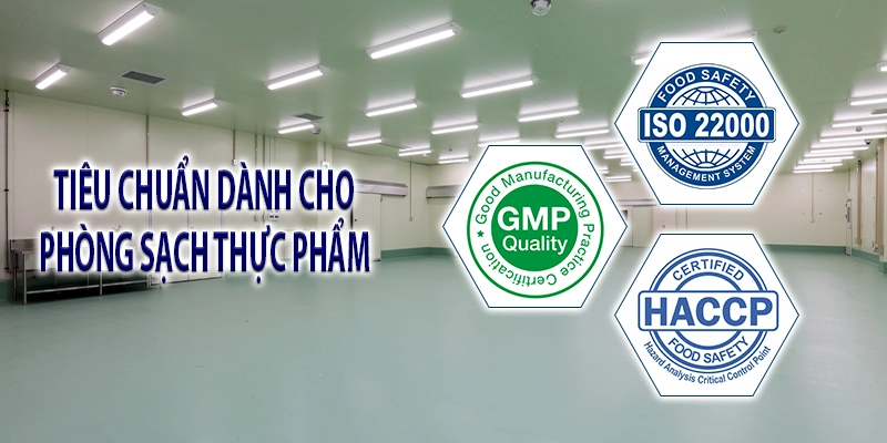 Tiêu chuẩn dành cho phòng sạch thực phẩm