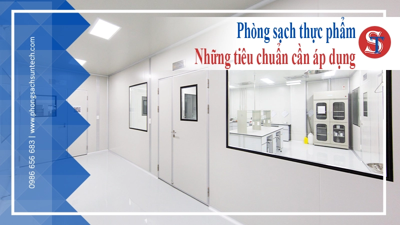 Tiêu chuẩn phòng sạch thực phẩm