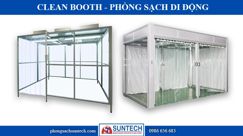 Clean booth - Phòng sạch di động