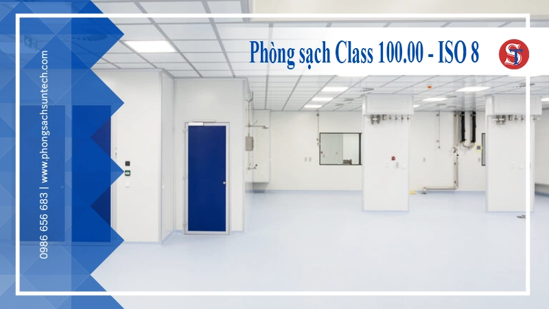 Tiêu chuẩn phòng sạch Class 100.000 - ISO 8