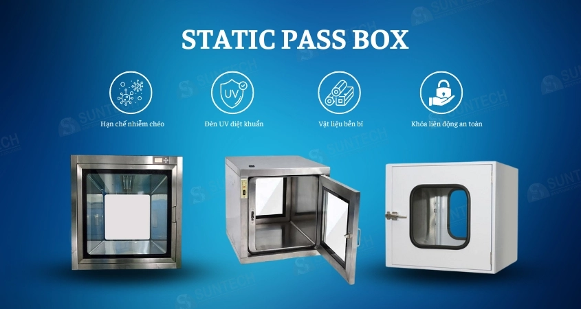 Static pass box là gì? Nguyên lý hoạt động của Pass box tĩnh