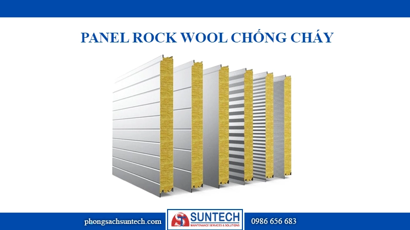 Panel Rock wool