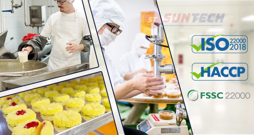 SUNTECH - Hỗ trợ doanh nghiệp đạt chứng nhận ISO 22000