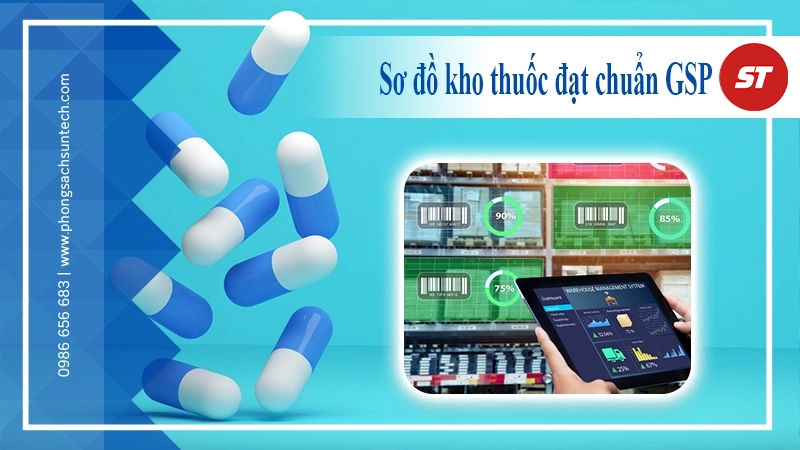 Hướng dẫn thiết kế sơ đồ kho thuốc đạt chuẩn GSP [2026]