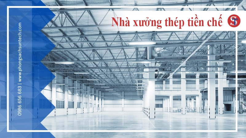 Kết cấu nhà xưởng thép tiền chế và ứng dụng phổ biến