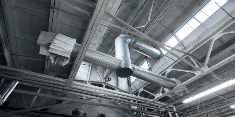 Đường ống bị tắc bởi bụi, cặn,...gây giảm hiệu suất làm lạnh hoặc sưởi ấm và tăng tiêu thụ năng lượng.