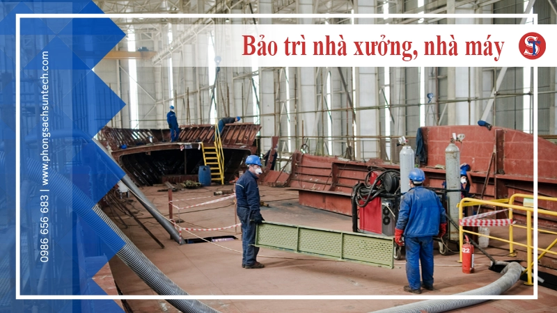 Đơn vị thi công bảo trì nhà xưởng - SUNTECH