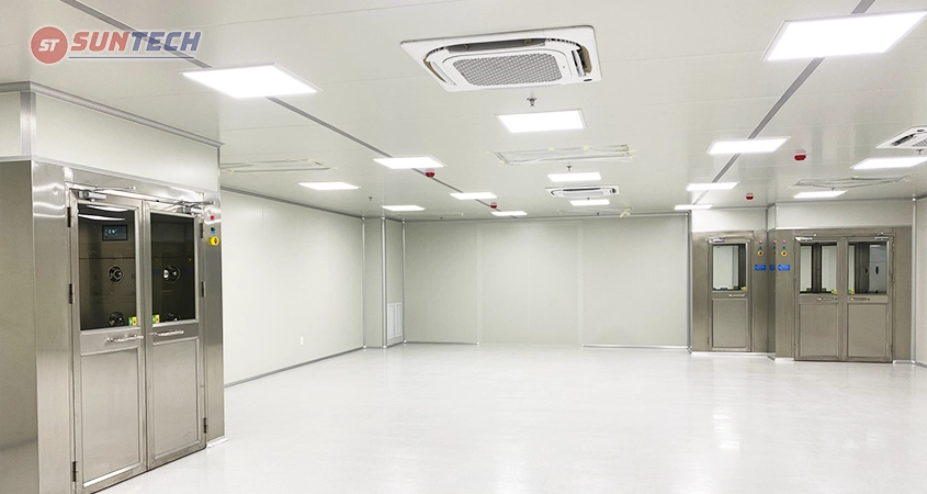 SUNTECH - Thi công hệ thống chiếu sáng phòng sạch