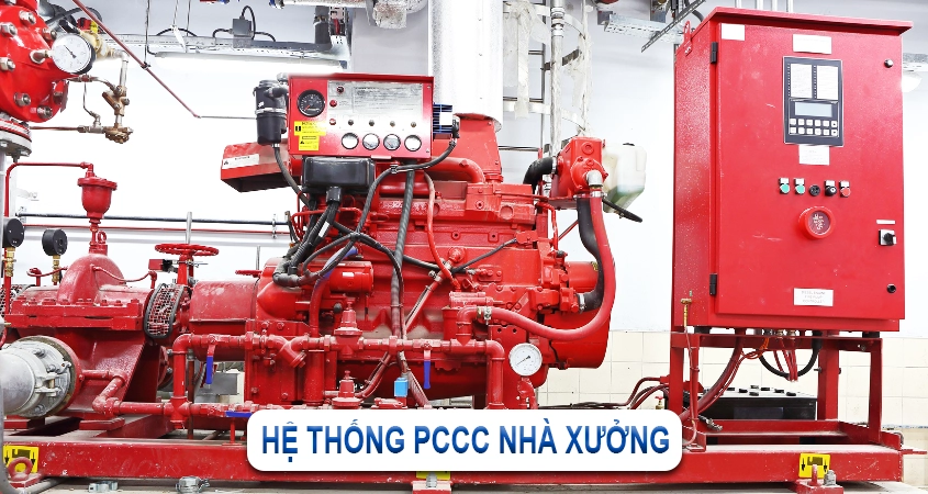 Thi công PCCC trong nhà xưởng