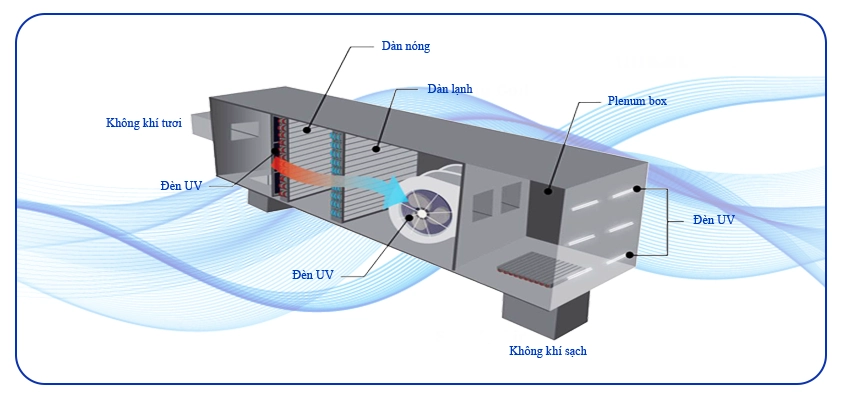 Cấu tạo của AHU