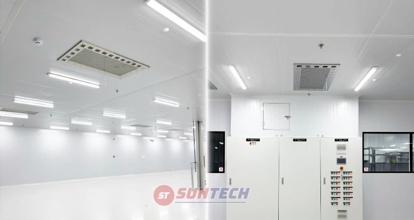 Hepa box in cleanroom
