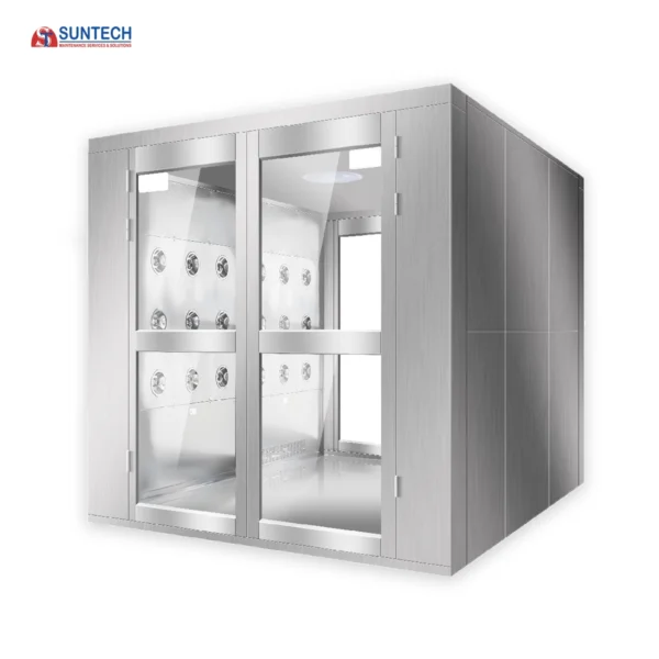 Thiết bị Air Shower - Buồng thổi kí đôi dành cho 3 đến 4 người