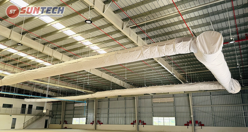 Ống gió vải trong hệ thống HVAC