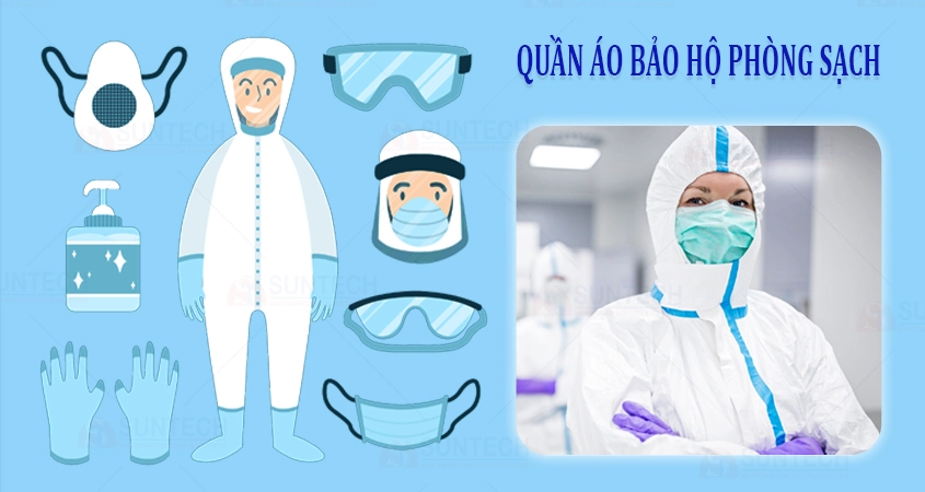 Quần áo phòng sạch gồm những gì?