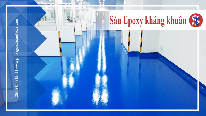 Sơn Epoxy kháng khuẩn cho sàn phòng sạch