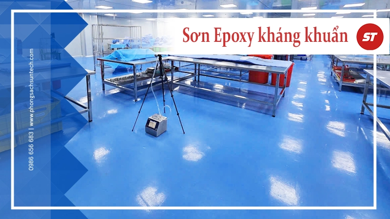 Sơn Epoxy kháng khuẩn cho sàn phòng sạch