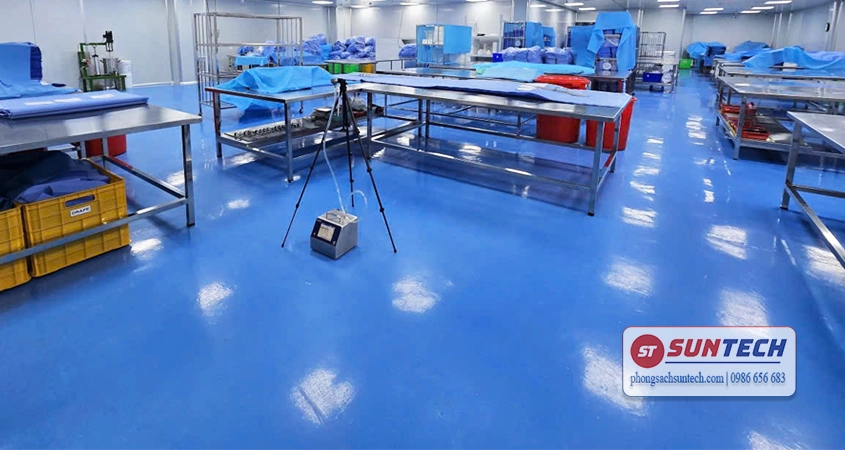 Sơn Epoxy tự san phẳng được ưu tiên sử dụng trong phòng sạch