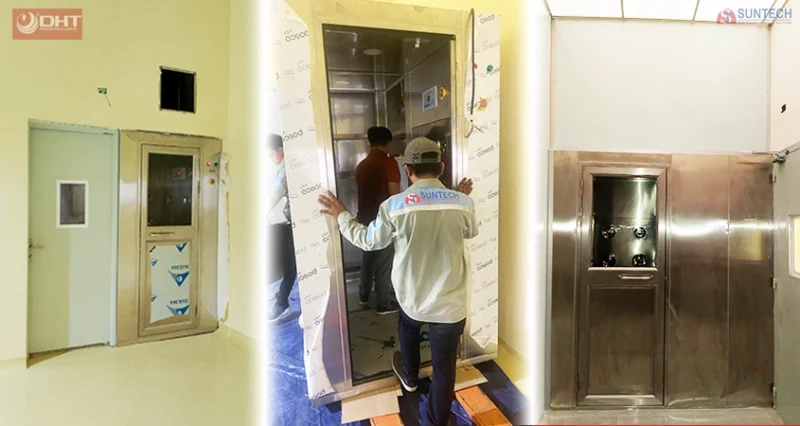 Lắp đặt Air Shower cho phòng sạch thực phẩm