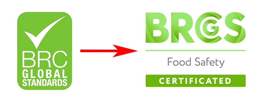 Logo mới của tiêu chuẩn BRCGS