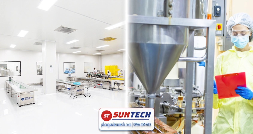 Phòng sạch thực phẩm tạo môi trường vô trùng đảm bảo chất lượng sản phẩm