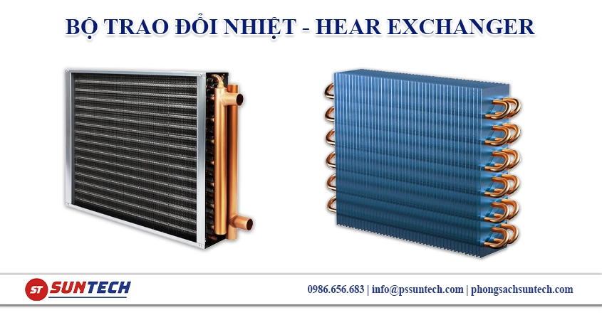 Bộ trao đổi nhiệt - Heat Exchanger trong HVAC