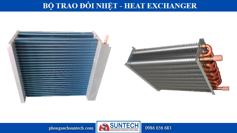 Bộ trao đổi nhiệt - Heat Exchanger trong HVAC