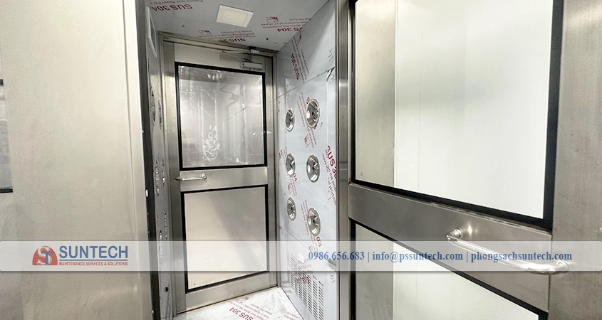 Cung cấp thiết bị Air Shower cho phòng sạch thực phẩm