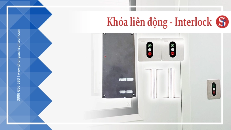 Khóa liên động tích hợp trong thiết bị phòng sạch