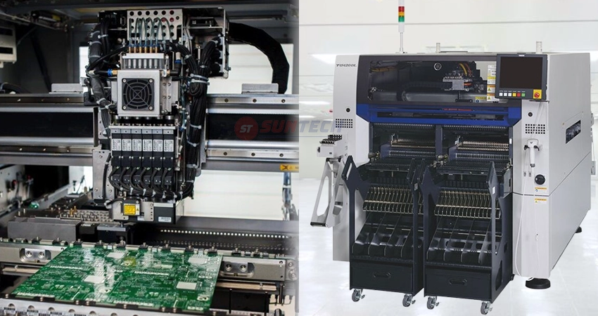 Máy sản xuất linh kiện điện tử bằng công nghệ SMT