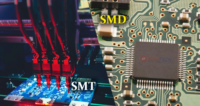 Mối quan hệ giữa SMT và SMD