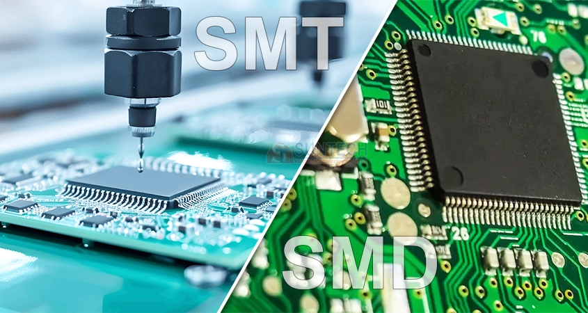 Mối quan hệ giữa SMT và SMD