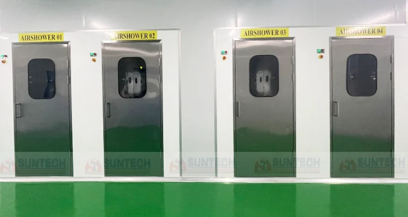 Cung cấp lắp đặt thiết bị Air Shower 1 model