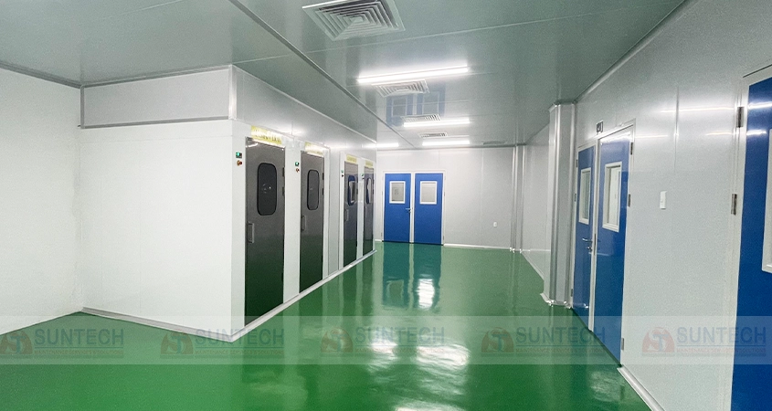 Air Shower cho nhà máy sản xuất sản phẩm y tế