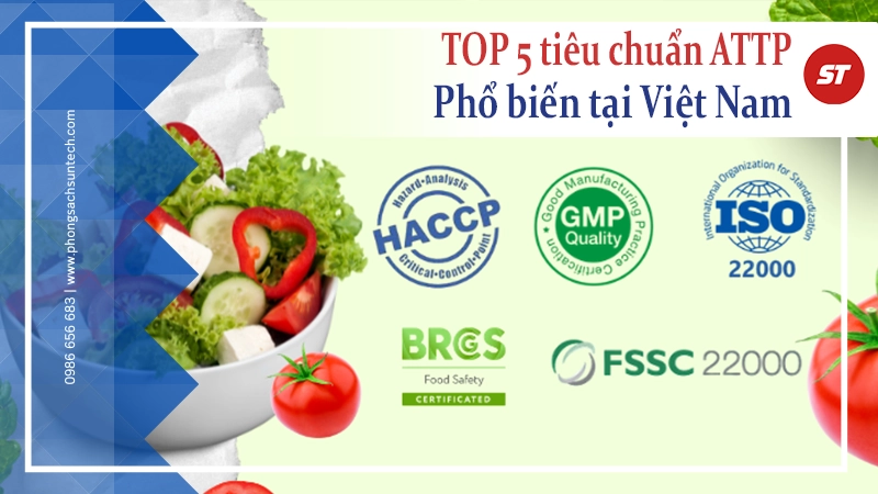 Tiêu chuẩn an toàn thực phẩm phổ biến tại Việt Nam