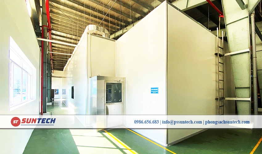 Thi công hệ thống phòng sạch class 100.000 cho dự án Vikoda Khánh Hòa