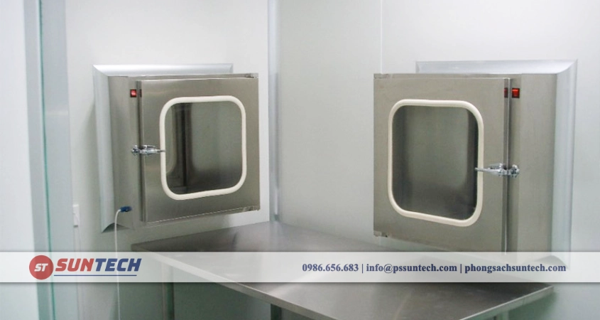 Pass Box trong y tế - Hộp chuyển hàng phòng sạch y tế